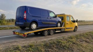 Pomoc drogowa przy drodze ekspresowej S5 w okolicy Leszna